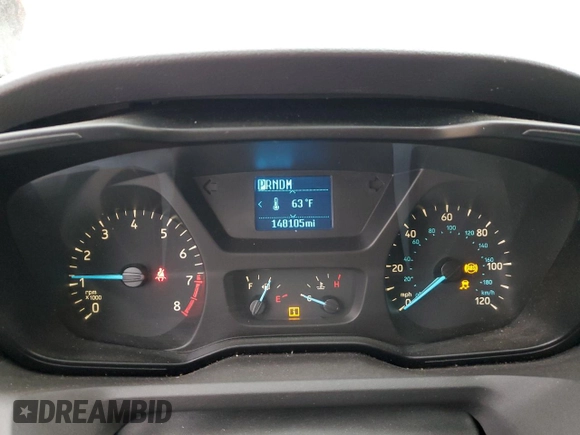 2015 Ford Transit XL with VIN 1FMZK1YM2FKA72647, listed as a Copart auction lot 47439215 with 148,105 mi miles and Salvage title. Bid and sale history available at DreamBid. Image 9.