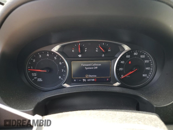 2020 GMC Terrain SLT with VIN 3GKALVEVXLL166504, listed as a Copart auction lot 52864615 with 63,738 mi miles and Salvage title. Bid and sale history available at DreamBid. Image 9.