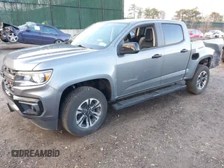 2021 Chevrolet Colorado 4WD Z71 with VIN 1GCGTDEN0M1289754, listed as a IAAI auction lot 41837440 with 30,923 mi miles and . Bid and sale history available at DreamBid. Image 18.
