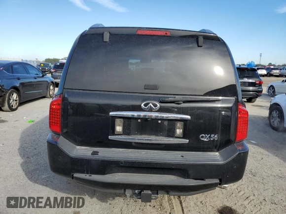 2008 Infiniti QX56 with VIN 5N3AA08C88N911548, listed as a Copart auction lot 86451114 with 225,413 mi miles and Non Repairable. Bid and sale history available at carsss.com. Image 6.