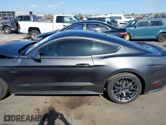 2019 Ford Mustang GT with VIN 1FA6P8CFXK5119030, listed as a IAAI auction lot 42068765 with 51,980 mi miles. Bid and sale history available at carsss.com. Image 14.