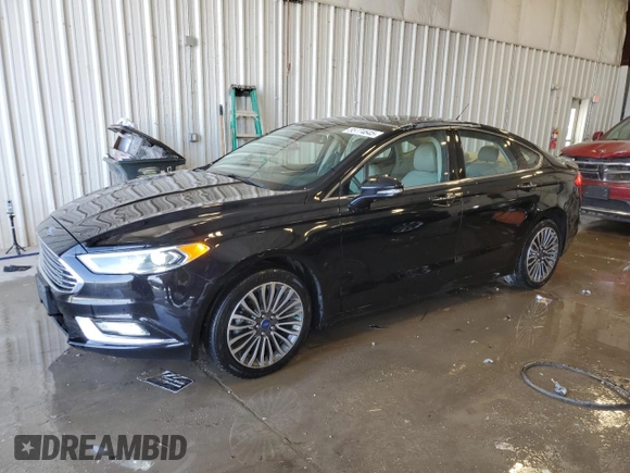 2017 Ford Fusion SE z VIN 3FA6P0H9XHR119202, wystawiony jako Copart lot #55774645 z przebiegiem 93 525 mil mil oraz Nie do naprawy • Non repairable. Historia ofert i sprzedaży dostępna na DreamBid. Obrazek 1.