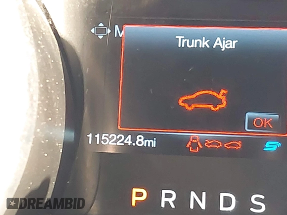2019 Ford Mustang EcoBoost with VIN 1FA6P8TH3K5172668, listed as a IAAI auction lot 41059758 with 115,224 mi miles and . Bid and sale history available at carsss.com. Image 16.