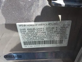 2019 Acura ILX Premium z VIN 19UDE2F87KA013094, wystawiony jako IAAI lot #42185079 z przebiegiem 83 262 mil mil oraz . Historia ofert i sprzedaży dostępna na DreamBid. Obrazek 9.