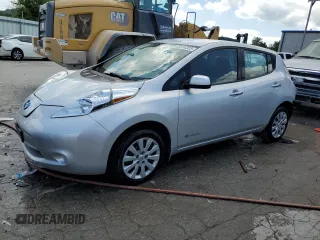 2015 Nissan LEAF SV with VIN 1N4AZ0CP1FC315812, listed as a Copart auction lot 63374323 with 64,358 mi miles. Bid and sale history available at carsss.com. Image 1.