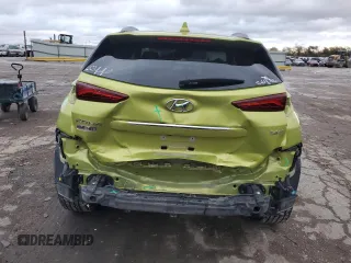 2019 Hyundai Kona Limited with VIN KM8K33A53KU359295, listed as a Copart auction lot 81525264 with 49,546 mi miles and Salvage Title. Bid and sale history available at carsss.com. Image 6.