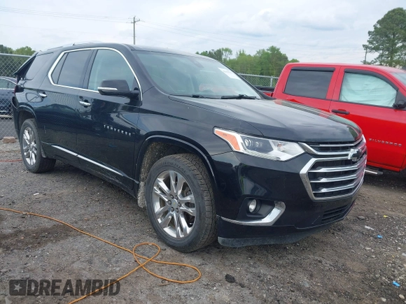 2020 Chevrolet Traverse High Country with VIN 1GNERNKW3LJ186049, listed as a IAAI auction lot 42010235 with 125,847 mi miles and . Bid and sale history available at DreamBid. Image 1.