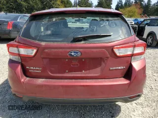 2019 Subaru Impreza с VIN 4S3GTAB67K3700001, выставлен на аукционе Copart как лот 55342785 с пробегом 38 133 миль миль и Списание • Salvage title. История ставок и продаж доступна на DreamBid. Изображение 6.