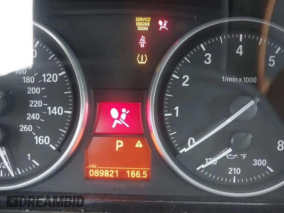 2007 BMW 3 Series 335i with VIN WBAWL73557PX45519, listed as a IAAI auction lot 42162333 with 89,821 mi miles and . Bid and sale history available at DreamBid. Image 7.