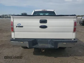 2014 Ford F-150 with VIN 1FTPF1CT4EKD54463, listed as a Copart auction lot 53121375 with 129,116 mi miles and Salvage title. Bid and sale history available at DreamBid. Image 6.