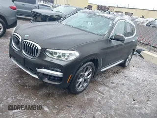 2020 BMW X3 xDrive30i with VIN 5UXTY5C09LLT34494, listed as a IAAI auction lot 41517237 with 60,052 mi miles and . Bid and sale history available at DreamBid. Image 2.