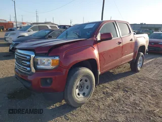 2017 GMC Canyon 2WD SLE with VIN 1GTG5CEN4H1196360, listed as a IAAI auction lot 41802252 with 72,208 mi miles and . Bid and sale history available at carsss.com. Image 17.