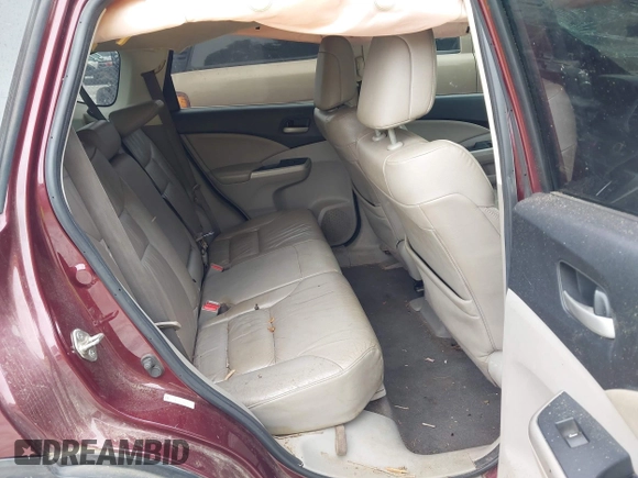 2013 Honda CR-V EX-L with VIN 5J6RM3H79DL049209, listed as a IAAI auction lot 41954539 with 298,085 mi miles and . Bid and sale history available at DreamBid. Image 8.