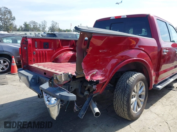 2016 Ford F-150 XL with VIN 1FTEW1CF0GKD32450, listed as a IAAI auction lot 41609655 with 77,508 mi miles and . Bid and sale history available at DreamBid. Image 6.