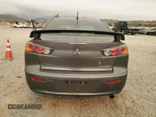 2011 Mitsubishi Lancer GTS with VIN JA32U8FW2BU005251, listed as a Copart auction lot 70879824 with 124,317 mi miles and Salvage Title. Bid and sale history available at carsss.com. Image 6.