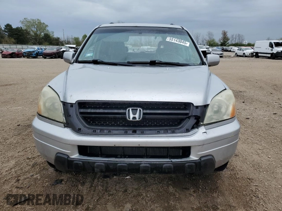 2003 Honda Pilot EX z VIN 2HKYF18583H515617, wystawiony jako Copart lot #55143045 z przebiegiem 175 976 mil mil oraz Szkoda całkowita • Salvage title. Historia ofert i sprzedaży dostępna na DreamBid. Obrazek 5.