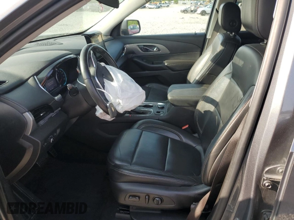 2021 Chevrolet Traverse LT Leather with VIN 1GNEVHKW0MJ209981, listed as a Copart auction lot 70759544 with 98,551 mi miles and Salvage Title. Bid and sale history available at carsss.com. Image 7.