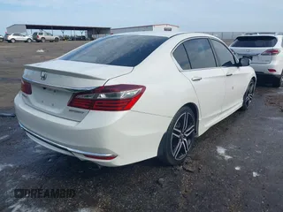 2016 Honda Accord Sport with VIN 1HGCR2F5XGA177730, listed as a IAAI auction lot 42367078 with 186,502 mi miles and . Bid and sale history available at DreamBid. Image 4.