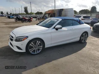 2019 Mercedes-Benz C 300 with VIN WDDWK8DB4KF792402, listed as a Copart auction lot 48070115 with 45,648 mi miles and Non Repairable. Bid and sale history available at carsss.com. Image 1.