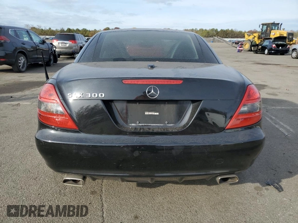 2009 Mercedes-Benz SLK-Class 3.0L with VIN WDBWK54F69F210840, listed as a Copart auction lot 78184264 with 139,871 mi miles and Salvage Title. Bid and sale history available at carsss.com. Image 6.