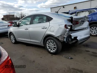 2022 Hyundai Accent SEL with VIN 3KPC24A61NE180525, listed as a Copart auction lot 42200263 with 7,539 mi miles. Bid and sale history available at carsss.com. Image 2.