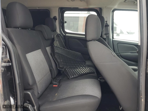 2021 Ram ProMaster City Wagon SLT with VIN ZFBHRFBB4M6T43233, listed as a Copart auction lot 76545964 with 0 mi miles and Non Repairable. Bid and sale history available at carsss.com. Image 10.