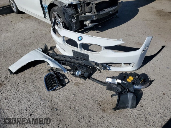 2013 BMW 3 Series 328i with VIN WBA3C1G51DNR47551, listed as a Copart auction lot 55408905 with 131,930 mi miles and Salvage Title. Bid and sale history available at DreamBid. Image 12.
