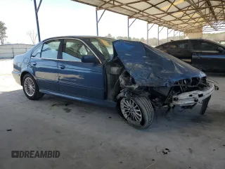 2001 BMW 5 Series 525iA with VIN WBADT43431GX20624, listed as a Copart auction lot 48222935 with 0 mi miles and Salvage Title. Bid and sale history available at carsss.com. Image 4.