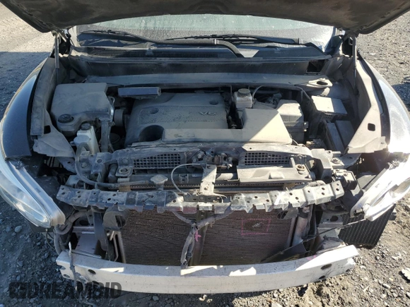 2013 Infiniti JX35 with VIN 5N1AL0MM0DC332920, listed as a Copart auction lot 73411804 with 178,502 mi miles and Salvage Title. Bid and sale history available at carsss.com. Image 11.