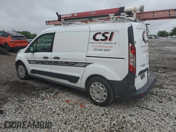 2017 Ford Transit Connect XL z VIN NM0LS7E73H1332703, wystawiony jako Copart lot #57401115 z przebiegiem 127 777 mil mil oraz Szkoda całkowita • Salvage title. Historia ofert i sprzedaży dostępna na DreamBid. Obrazek 2.