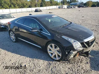 2014 Cadillac ELR z VIN 1G6RL1E4XEU602018, wystawiony jako Copart lot #74824784 z przebiegiem 90 159 mil mil oraz Tytuł czysty. Historia ofert i sprzedaży dostępna na DreamBid. Obrazek 4.