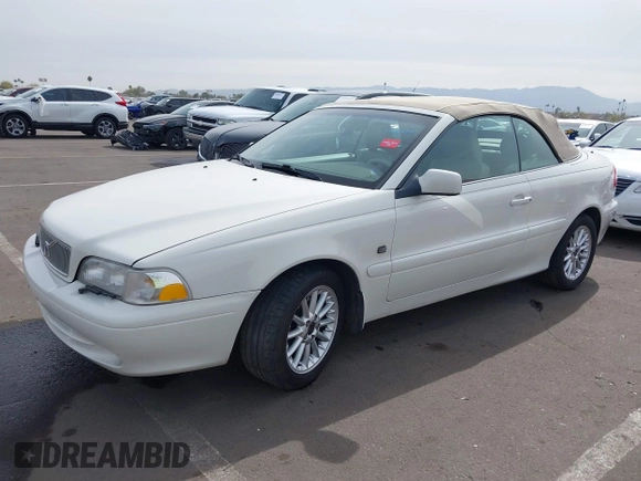 2000 Volvo C70 with VIN YV1NC53D7YJ011411, listed as a IAAI auction lot 41578675 with 63,978 mi miles. Bid and sale history available at carsss.com. Image 17.