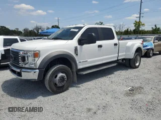 2021 Ford F-450 XL with VIN 1FT8W4DT5MEC57242, listed as a Copart auction lot 54353575 with 227,281 mi miles and Salvage title. Bid and sale history available at DreamBid. Image 1.