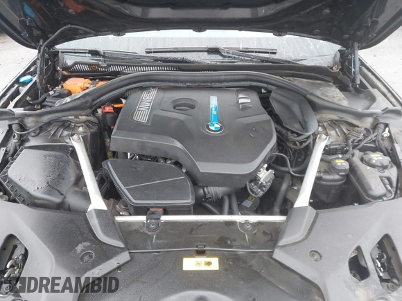 2019 BMW 5 Series 530e iPerformance with VIN WBAJA9C53KB399794, listed as a IAAI auction lot 41561874 with Not Provided miles. Bid and sale history available at carsss.com. Image 10.