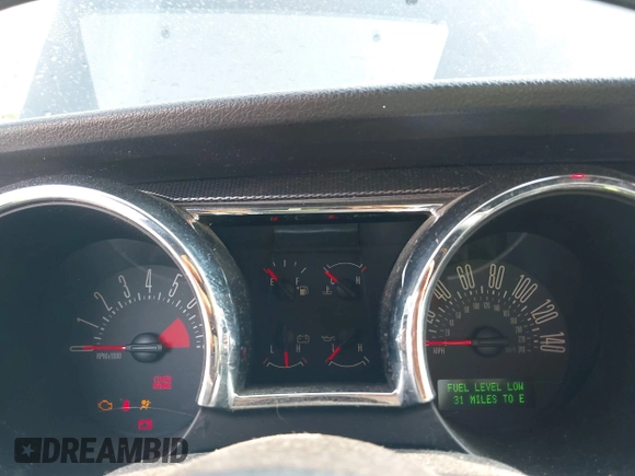 2007 Ford Mustang GT Deluxe with VIN 1ZVFT82H375246120, listed as a IAAI auction lot 42402065 with 160,902 mi miles and . Bid and sale history available at DreamBid. Image 7.