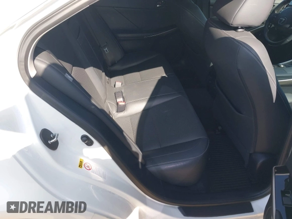 2015 Lexus IS 250 with VIN JTHBF1D25F5069558, listed as a IAAI auction lot 42664732 with 47,263 mi miles and . Bid and sale history available at DreamBid. Image 8.