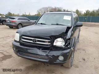 2003 Toyota Sequoia Limited with VIN 5TDBT48A23S164548, listed as a IAAI auction lot 41716216 with 224,658 mi miles. Bid and sale history available at carsss.com. Image 17.