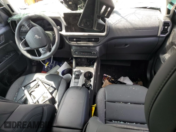 2025 Ford Bronco Sport Big Bend with VIN 3FMCR9BN5SRE04992, listed as a Copart auction lot 61765525 with Not provided miles and Salvage title. Bid and sale history available at DreamBid. Image 8.
