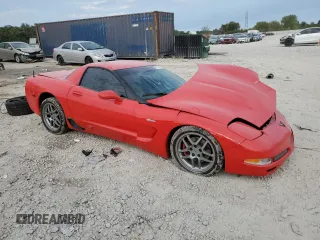 2002 Chevrolet Corvette Z06 with VIN 1G1YY12S525105616, listed as a Copart auction lot 70928164 with 72,381 mi miles and Non Repairable. Bid and sale history available at carsss.com. Image 4.