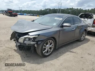 2014 Nissan Maxima SV z VIN 1N4AA5AP4EC453494, wystawiony jako Copart lot #57075005 z przebiegiem 195 854 mil mil oraz Szkoda całkowita • Salvage title. Historia ofert i sprzedaży dostępna na DreamBid. Obrazek 1.