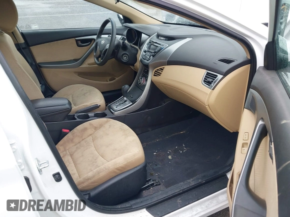 2013 Hyundai Elantra Limited z VIN 5NPDH4AEXDH423558, wystawiony jako IAAI lot #41764640 z przebiegiem 121 331 mil mil oraz . Historia ofert i sprzedaży dostępna na DreamBid. Obrazek 5.