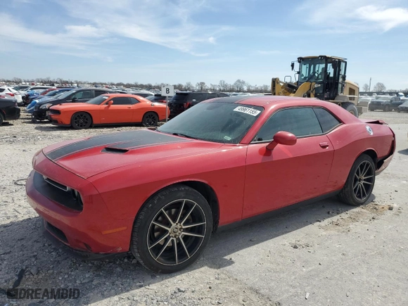 2015 Dodge Challenger SXT with VIN 2C3CDZAG0FH932435, listed as a Copart auction lot 49961155 with 187,842 mi miles and Salvage Title. Bid and sale history available at carsss.com. Image 1.