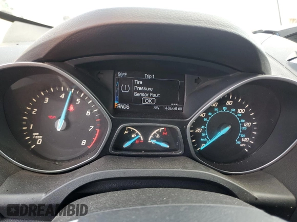 2016 Ford Escape SE with VIN 1FMCU0G77GUC41640, listed as a Copart auction lot 54155295 with 148,668 mi miles and Salvage Title. Bid and sale history available at carsss.com. Image 9.