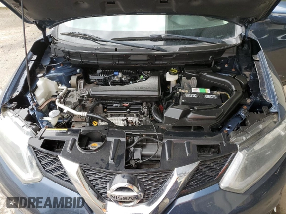 2015 Nissan Rogue SV with VIN KNMAT2MV6FP526890, listed as a Copart auction lot 53944835 with 121,890 mi miles and Clean Title. Bid and sale history available at carsss.com. Image 12.