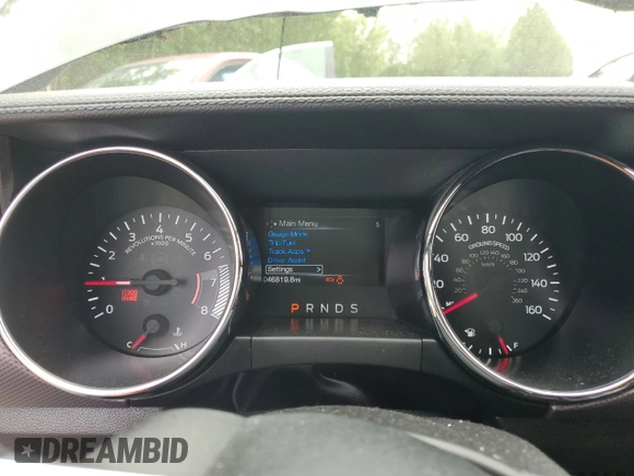 2017 Ford Mustang EcoBoost with VIN 1FA6P8TH9H5299434, listed as a Copart auction lot 56608815 with 46,819 mi miles and Salvage title. Bid and sale history available at DreamBid. Image 9.