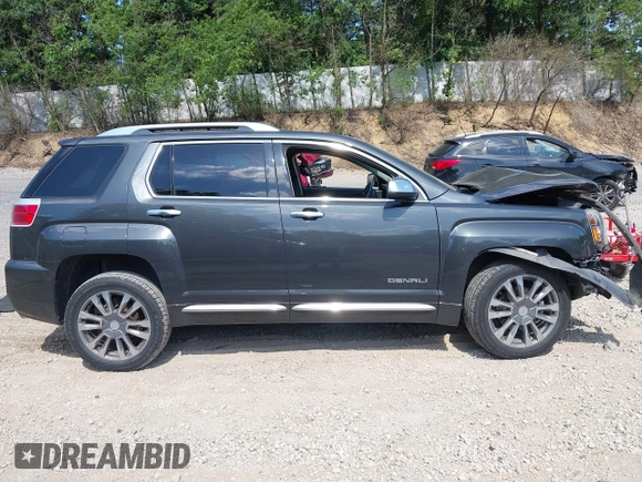 2017 GMC Terrain Denali with VIN 2GKFLVE37H6134237, listed as a IAAI auction lot 42569287 with 57,929 mi miles and . Bid and sale history available at DreamBid. Image 14.