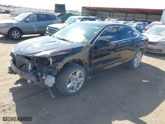 2018 Chevrolet Impala LS with VIN 2G11X5SAXJ9171762, listed as a IAAI auction lot 41667201 with 124,720 mi miles. Bid and sale history available at carsss.com. Image 2.