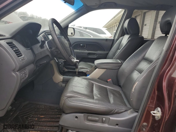 2008 Honda Pilot EX-L with VIN 5FNYF18798B002187, listed as a Copart auction lot 51062765 with 217,535 mi miles and Clean Title. Bid and sale history available at carsss.com. Image 7.