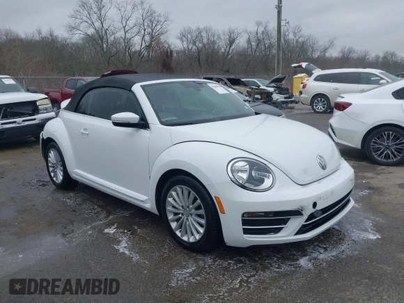 2019 Volkswagen Beetle S with VIN 3VW5DAAT4KM504847, listed as a IAAI auction lot 41582981 with 54,546 mi miles and . Bid and sale history available at DreamBid. Image 1.