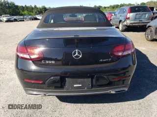 2020 Mercedes-Benz C 300 with VIN WDDWK8EB8LF947825, listed as a Copart auction lot 57127735 with 11,963 mi miles and Salvage title. Bid and sale history available at DreamBid. Image 6.